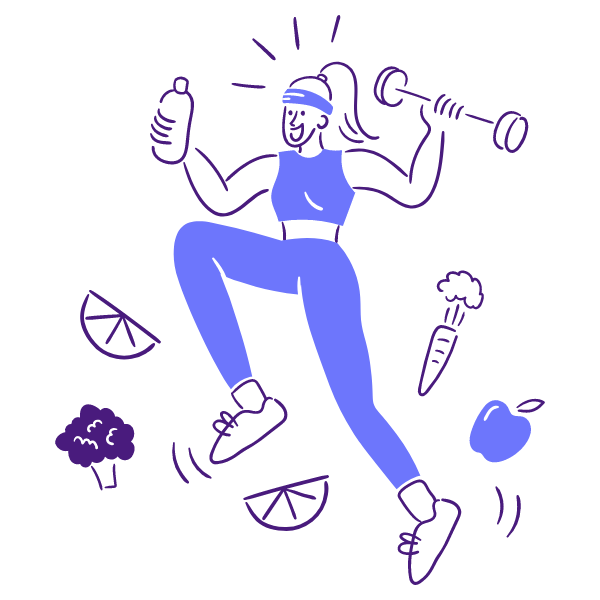 Woman working out Woman working out
