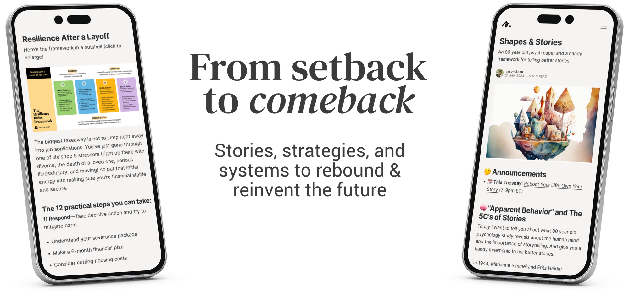 Cultivating Resilience