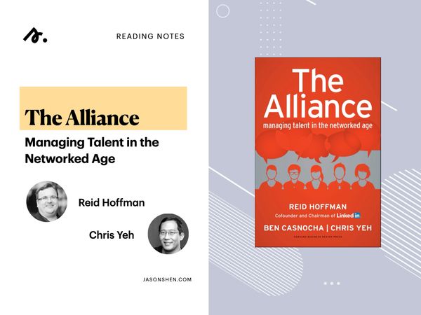 The Alliance: Managing Talent in the Networked Age